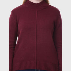 Women's Stylish High Neck Full Sleeve Winter Wear- Soft