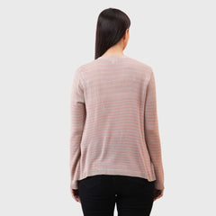 Women’s Lightweight Cotton Blend Full Sleeve Front Open Casual Shrug