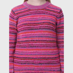 Women’s Sweater- Soft Woolen Knit Pullover- Round Neck Full Sleeve Jumper