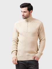Classic Men’s Acrylic Pullover Sweater – Regular Fit