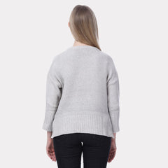 Women's Casual Round Neck Knitted Winter Sweater