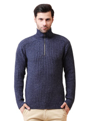 Classic Men’s Acrylic Pullover Sweater – Regular Fit