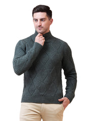 Classic Men’s Acrylic Pullover Sweater