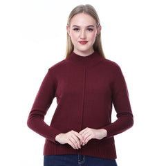 Women's Stylish High Neck Full Sleeve Winter Wear- Soft