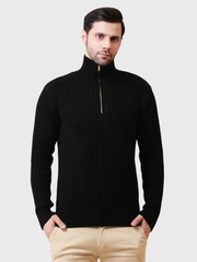 Classic Men’s Acrylic Pullover Sweater – Regular Fit