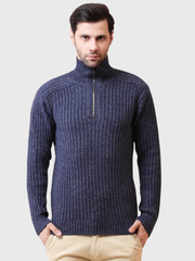 Classic Men’s Acrylic Pullover Sweater – Regular Fit