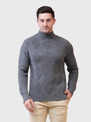 Classic Men’s Acrylic Pullover Sweater