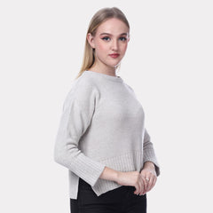 Women's Casual Round Neck Knitted Winter Sweater