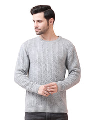 Classic Men’s Acrylic Pullover Sweater – Regular Fit